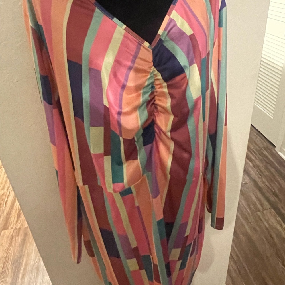 Colorful Striped Dress